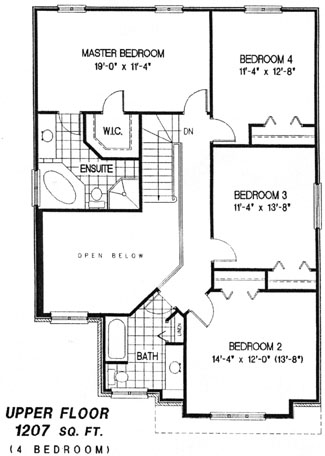 The emerson - Upper Floor - Floorplan